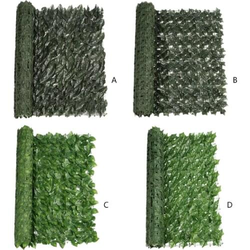 50x300cm Encrypted Artificial Hedge Simulation Green Plants Privacy Fence Roll Screening Wall Cover Decoration for Outdoor