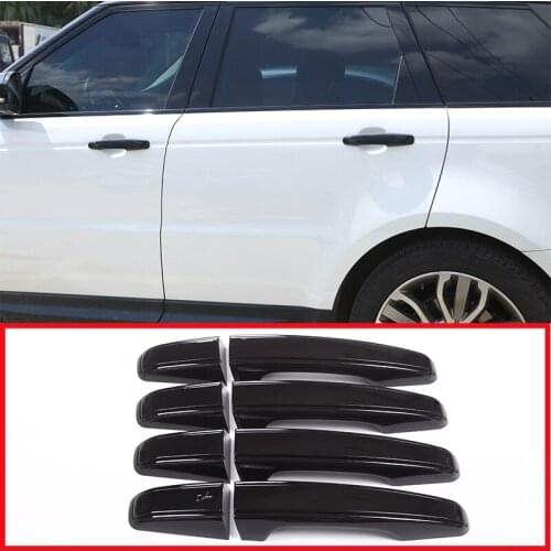 8pcs Car Door Handle Trims For Land Rover Discovery Sport LR5 Range Rover Sport Evoque Vogue LR405 RRSport Replacement Parts LHD