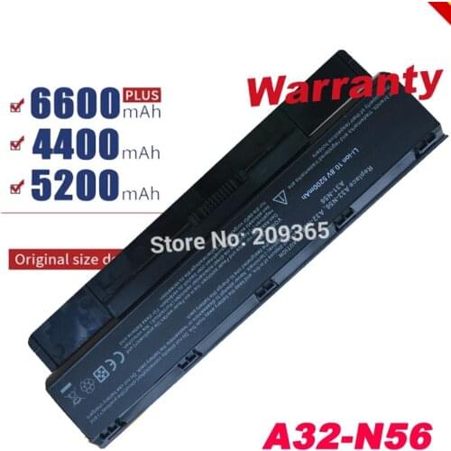 Battery A31-N56 A32-N56 A33-N56 for Asus N56 N56DY N56V N56VB N56VJ N56VM
