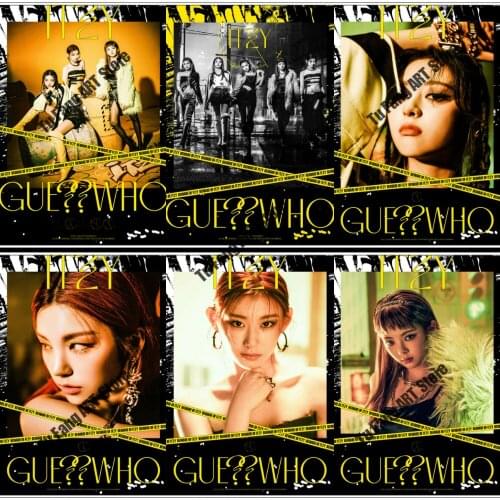 5D Diamond Painting Kpop ITZY Posters Korean Singers Embroidery Full Square/Round Cross Stitch Kits Mosaic Home Decoration