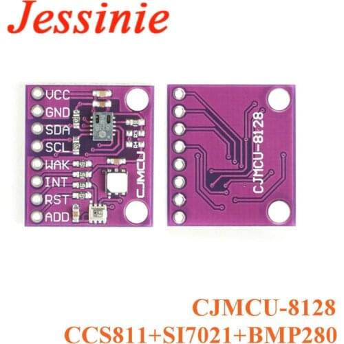 CCS811+SI7021+BMP280 Sensor Module Carbon Dioxide CO2 Temperature and Humidity Height Three-in-one CJMCU-8128 Weather Sensor