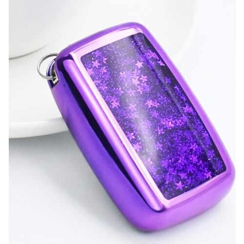 Car Key Shell Cover Trim Holder Case Pocket For Land Rover Discovery 4 LR4 5 For Range Rover Sport Evoque Vogue Velar Jaguar