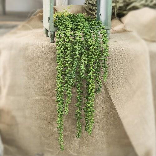 Artificial plants soft rubber lover tears living room office fake flowers pot planting plastic Buddha bean artificial flowers