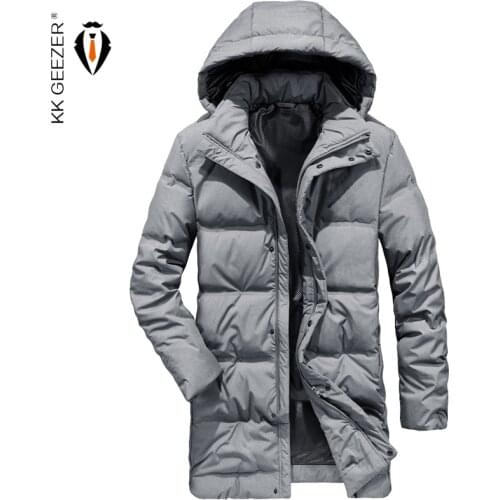 Winter Jackets Down Men Long Big Size Thick Warm New Windbreak Duck 90% Parkas Snow Coat Padded Parka Waterproof Overcoat