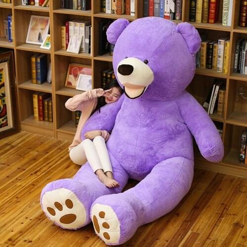 Soft American Giant Bear Skin Bear Toy Big Animals Bears Coat For GirlFriend Valentine Day Gift Animal Teddy Bear Coa