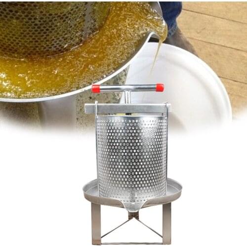 Beekeeping Honey Bee Wax Press Machine Beeswax Presser Manual Mesh Product Tools For Beekeeper Supplies