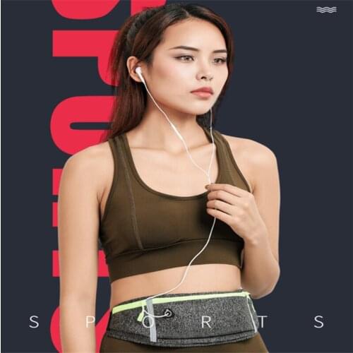 Waist Bag Belt Bag Running Waist Bag Sports Portable Gym Bag Hold Water Cycling Phone Bag Waterproof Women Running Belt