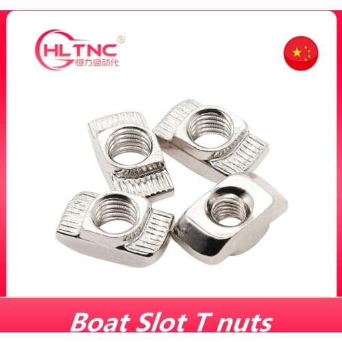 T Block nuts M3 M4 M5 M6 hammer nut boat nut Slot t nut Sliding hammer nut for 2020 3030 4040 Aluminum profile fasten nuts