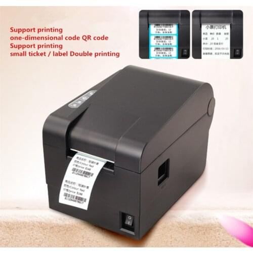 Factory outlets Barcode label printers Thermal clothing label printer Support 58mm printing Paper/label printing doubles