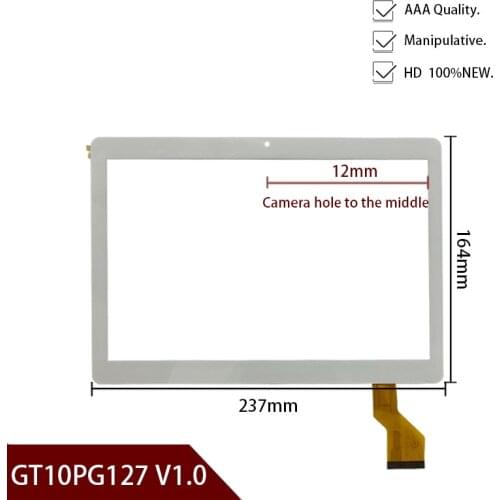 10.1inch High Quality New Touch For GT10PG127 V1.0 Tablet Touch Screen Touch Panel MID digitizer Sensor 237*164mm Free Shipping