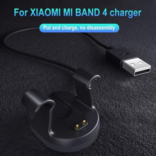Charging Cable For Xiaomi Bracelet 4 With Clip-on Type USB Charging Cable Adapter Charger For MI Band 4 For Smart Watch