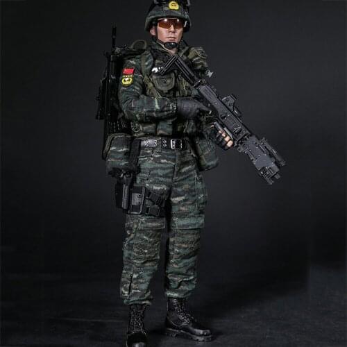 1/6 scale military figure Chinese Armed Police Snow Leopard Commando 12-inch action figure toy gift collection