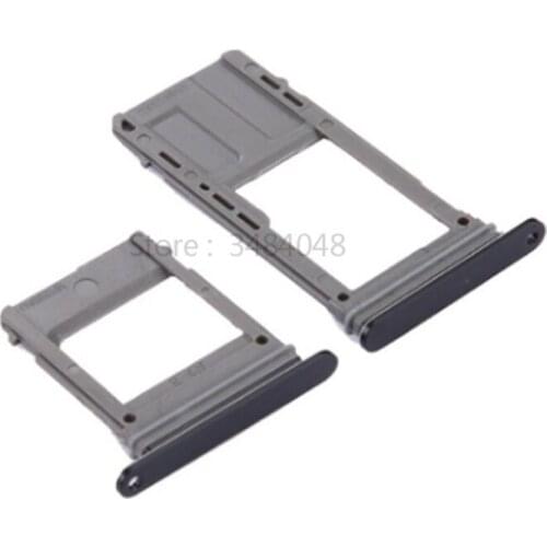 10pcs/lot For Samsung Galaxy A5 A520 A7 2017 A720 Single Sim Tray SIM Card Tray Slot Holder + Micro SD Card Tray