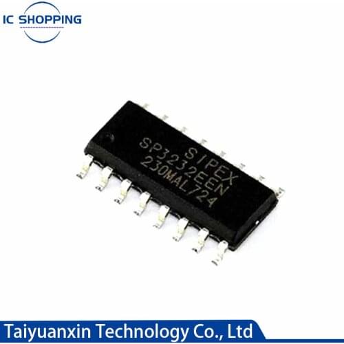 10pcs SP3232EEN Dual Transmitter Receiver Rs-232 16-Pin N T/R Sp3232een-L/Tr