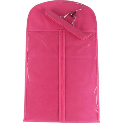 100pcs/lot Pink Black Hair Extension Carrier Storage Hair Extension Suit Case Bag and Hanger Wig Stands Free Shipping ZA4233