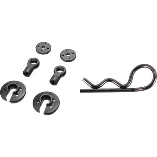 20Pcs Spring Lock EA1043 for JLB Racing CHEETAH 11101 21101 J3 SPEED & 1set Shock Absorber Piston Deck Supporter EA1029