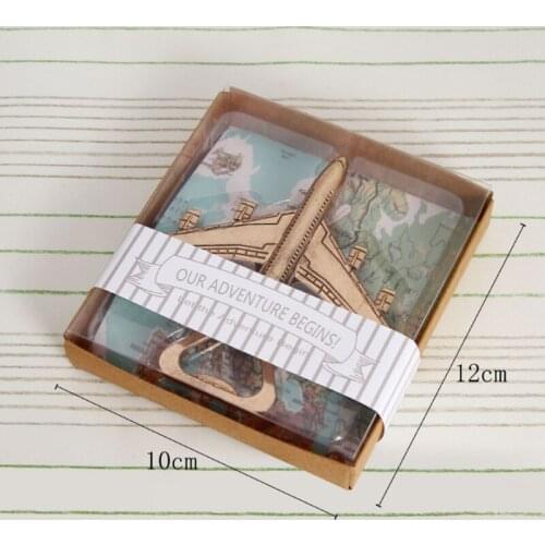 100pcs Antique Air Plane Bottle Opener Airplane Shaped Beer Openers for Wedding Gift Party Favors