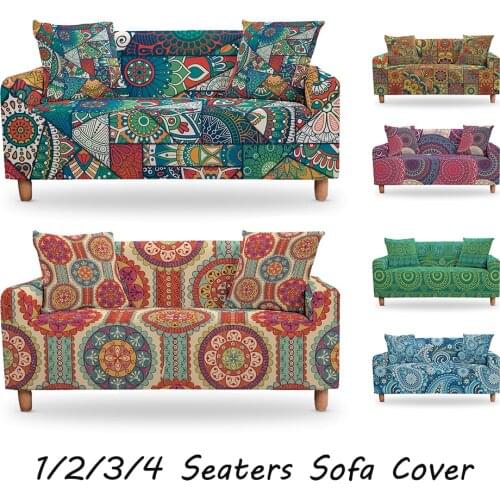 Bohemian Slipcovers Sofa Cover Mandala Sofa Covers Sofa Slipcover Living Room Sofa Protector Armchair Couch Sofa Decor