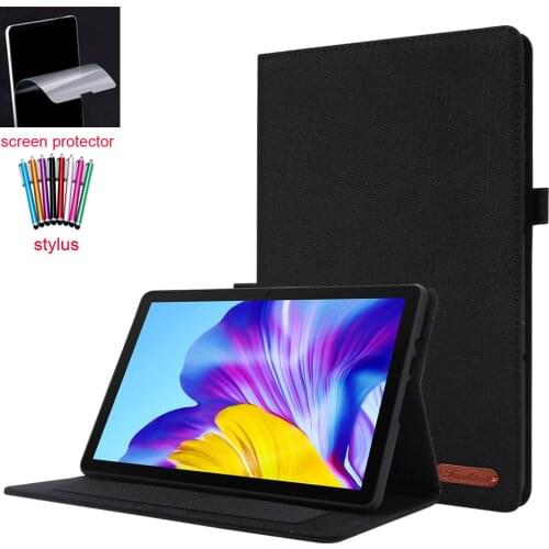 Buwen tablet case for Huawei matepad T10&T10s Honor Pad X6 TPU back cover folio stand protective shell+screen protector+stylus
