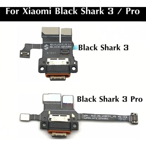For Xiaomi Black Shark 3 Pro Blackshark3 Microphone ModuleUSB Power Charging Port Board Flex Cable Connector Parts