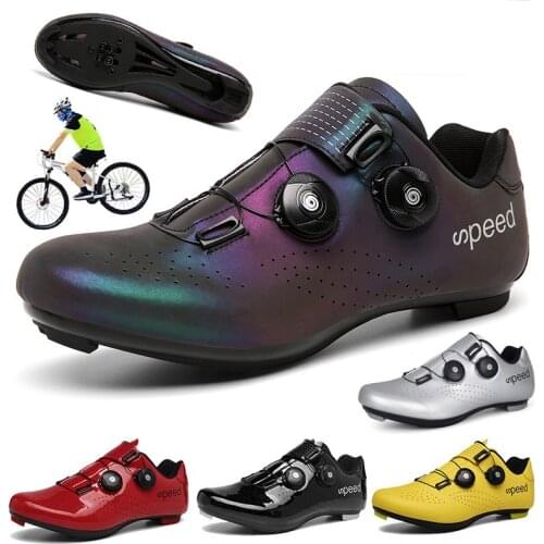 MTB Bike Shoes Men Self-Locking Bicycle Cleats Shoes sapatilha ciclismo Women Cycling Sneakers Professional Road Cycling Shoes