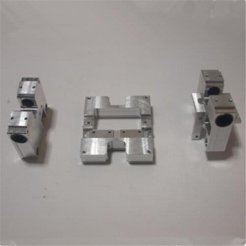 LM10UU Upgrade aluminum alloy CNC X carriage +Y axis carriage assemble kit for Maker Replicator FlashForge CTC MBot3D Wanhao