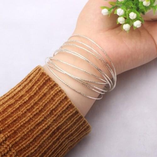 Multilayers Bracelets & Bangles for Women feminino pulseras mujer Jewelry Matte Bohemian Fashion Women Jewelry Wrist Decoration