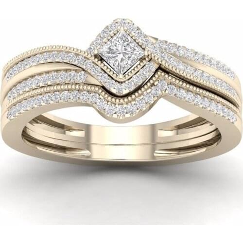 Trendy Rings for Women Jewelry Aesthetic Women Ring Jewelry Accessories Aesthetic Rings Wholesale Jewelry Bride Princess Ring