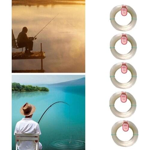 33 meters handle line nylon line boat fishing sea fishing line fish silk fishing line super strong nylon line crystal fishing li