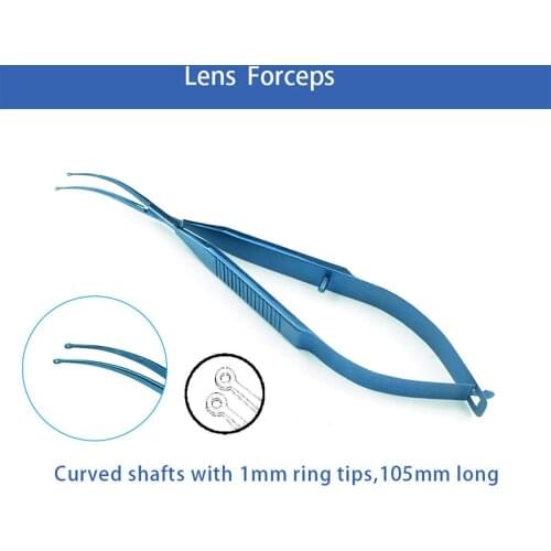 Ophthalmic Polack Corneal Suturing Forceps Animal Experiment Ophthalmic Tweezer Veterinary Ophthalmic Tool