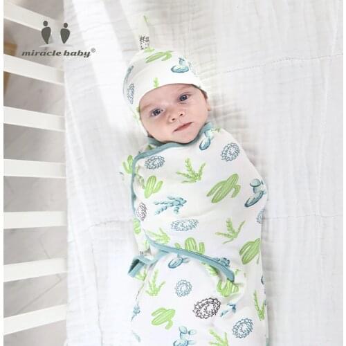 100% Cotton Baby Swaddle Infant Sleepsacks Newborn Wrap Receiving Blankets For Newborns Baby Products Blankets&swaddle 0-6M