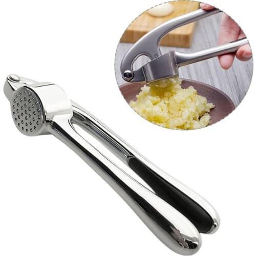 Premium Garlic Press, Heavy Soft-Handled & Sturdy Design Extracts More Garlic Paste, Professional Ginger Mincer, Kitchen Tools