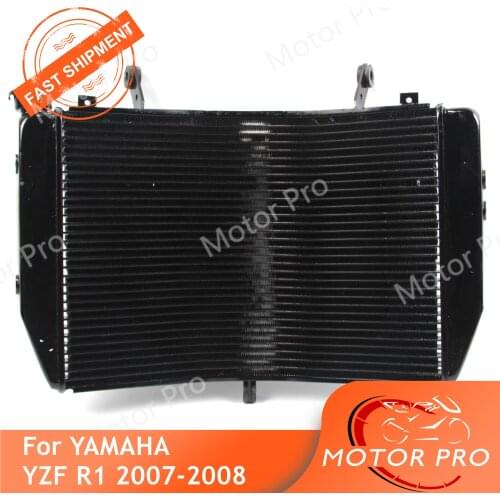 Radiator For Yamaha YZF R1 2007 2008 Engine Water Cooling Cooler Aluminum Replacement Accessories YZF-R1