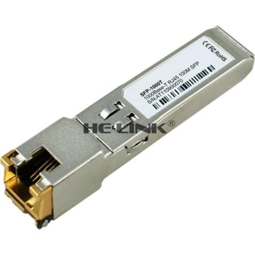 SFP-1000T - 1000BASE-T SFP RJ45 100m (Compatible with ZYXEL)
