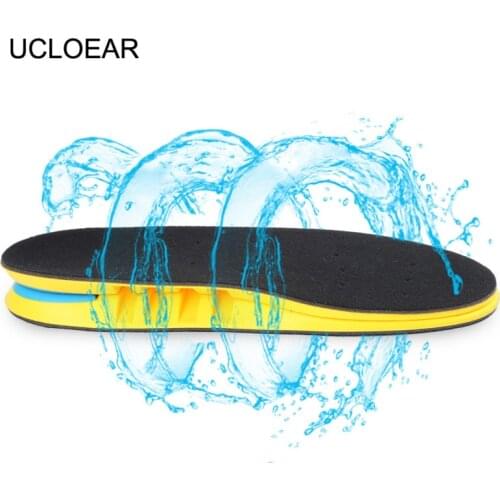 Running Sport Insoles For Shoes Anti-Slippery Insoles Sport Sweat Absorbant Shock Absorbant Insole Comfortable Shoe Insole