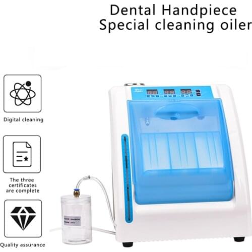 Dental equipment cleaning and oiling machine four-hole high and low speed bending machine straight machine oiling machine