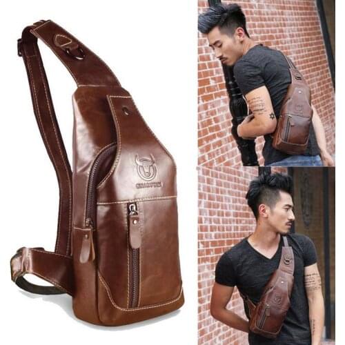 Yesetn bag 111716 mens new geniune leather single shoulder bag crossbody bag