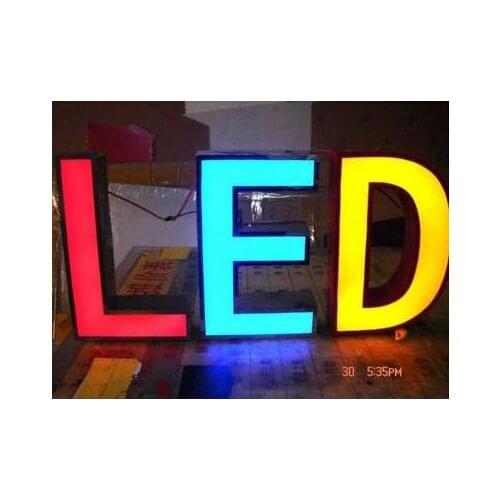 60*60cm font Advertising LED letters 3D led luminous word (Please indicate the color of the light when ordering)