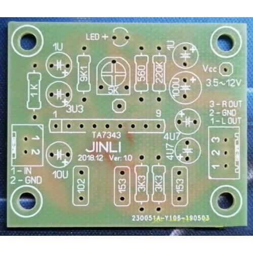T-003 NEW TA7343 FM stereo decoder PCB