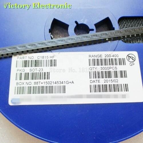 100PCS/Lot SMD Triode C1815 2SC1815 1815 HF SOT-23 Transistor