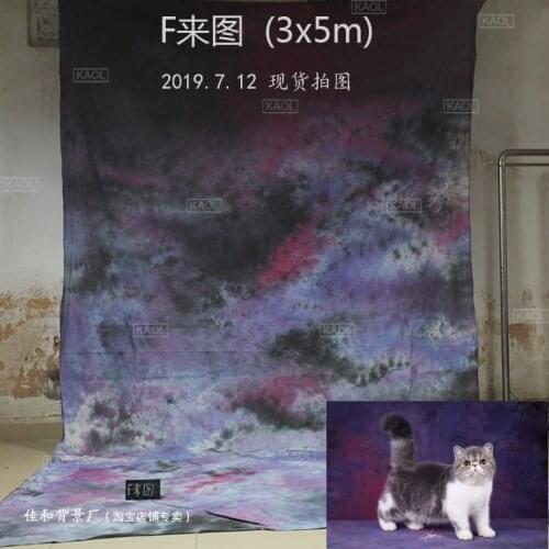 Tye-Die Muslin wedding backdrops photography,100% cotton cloth hand made photographic backgrounds for photo studio pet,family