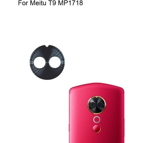 High quality For Meitu T9 MP1718 Back Rear Camera Glass Lens test good For Meitu T 9 MP1718 Replacement Parts