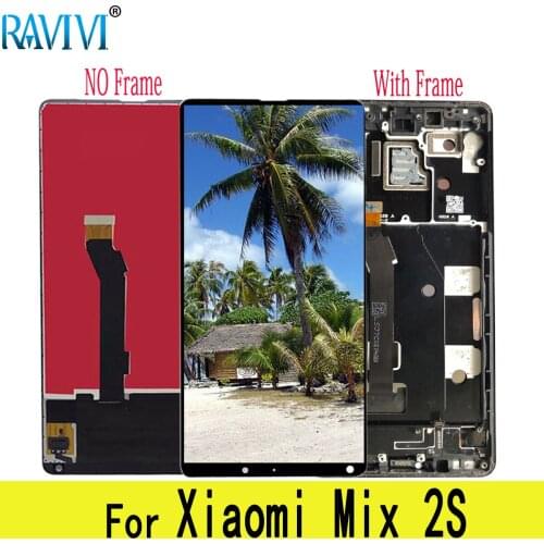 5.99" LCD For XIAOMI Mi Mix 2S LCD Display MiMix2S Touch Screen Tested Digitizer Assembly With Frame For XIAOMI Mi Mix 2S