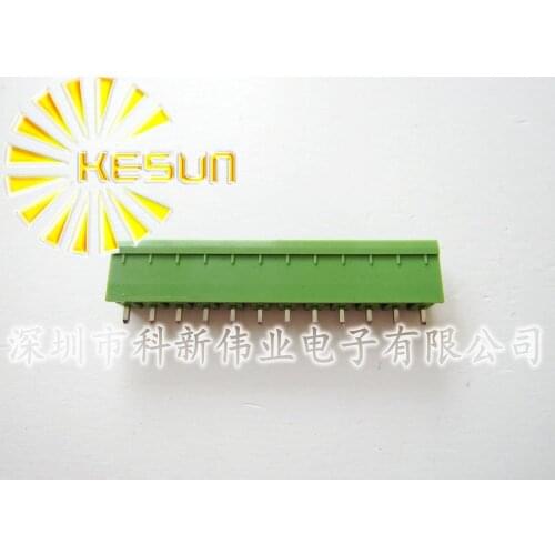 100PCS 2EDGV-5.08-12P 2EDGV 12Pin 5.08mm Straight Pin Plug-in Screw Terminal Block ROHS