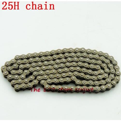 25H chain with Spare Master Link 47cc 49cc 2 Stroke Engine ATV Quad Go Kart Dirt Pocket Mini Motor Bike Motorcycle section 144