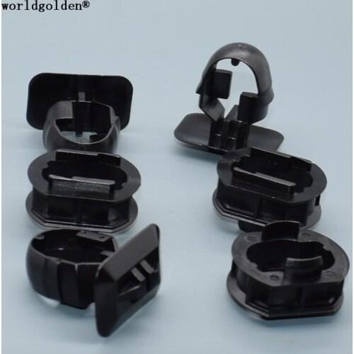 Worldgolden 100pcs auto fasteners Side Sill / Basis Retainer for Mercedes-Benz