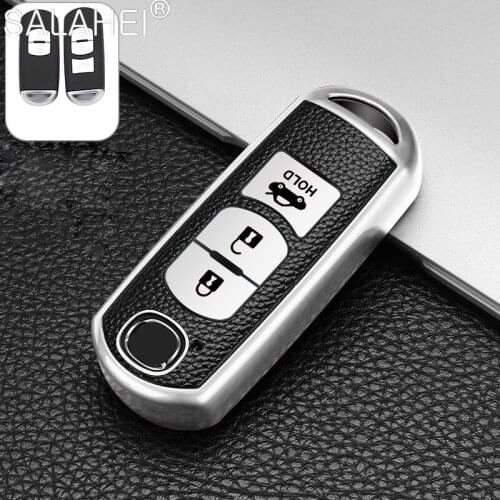 TPU Car Key Case Cover For Mazda 2 3 6 BL BM GJ Axela Atenza CX-5 CX5 CX-7 CX-9 MX5 KE KF M2 M3 M5 M6 GT 2014 2015 2016 2017