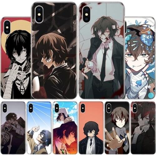 Bungou Stray Dogs Dazai Osamu Cover Phone Case For Apple iphone 11 12 Pro XR X XS Max 7 8 6 6S Plus + 7G 6G 5 SE 2020 Coque Popu