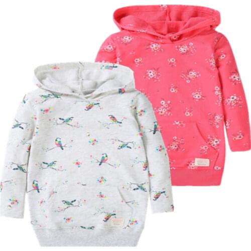 Baby printed cotton long sleeve cap unlined upper garment
