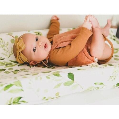 Baby Diaper Changing Pad Cover Infant Soft Reusable Baby touching massage bed Removable cloth cover Changing Pad Mat Wholesale